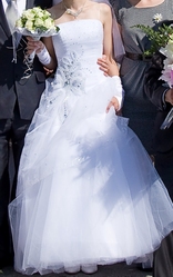 Очень красивое свадебное платье 